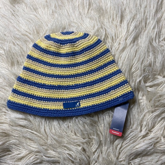Kangol Accessories - kangol crochet bucket hat cap adult OSFA deadstock